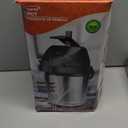 Brentwood 3.5-Liter Airpot Hot & Cold Drink Dispenser, Stainless Steel, Black