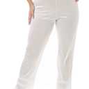 Underworks Nylon Ankle Length Pantliner Pant Slip with Snip a Length (White, Small)
