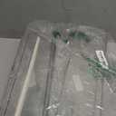 2 Pack Stackable Refrigerator Drawers Pull Out Bins Clear Fridge Drawer Organizer Food Storage Containers Plastic Veggie Fruit Produce Saver for Pantry Kitchen Freezer(M)