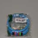 Bchel Bike Locks Cable for Kids - Colorful & Keyless - Secure Your Child's Bike - Easy-to-Use Bicycle Accessory, High Security 5 Digit Resettable Combination Coiling Bicycle Lock, Anti Theft (65cm - ohne Halterung, Blue)