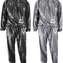 Heavy Duty Sauna Suit for Weight Loss Men Women Anti-Rip Sweat Suit Gym Fitness Exercise Workout, 4X-Large