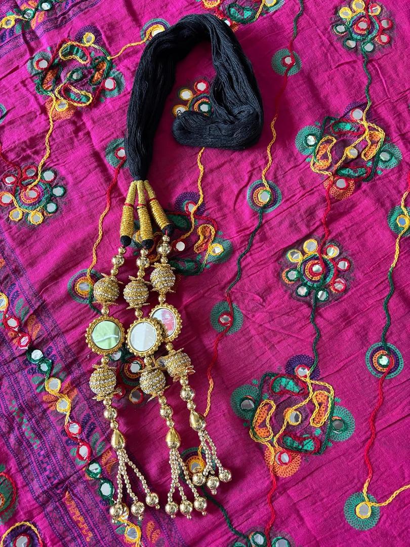 Women’s Traditional Parandi | Easy-To-Wear Hair Extension | Braid Accessory for Festivals