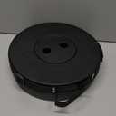 2025 Collapsible Stool Chair, Upgraded Folding Stool, Lightweight, Sturdy, Adjustable, Portable, Foldable Seat Stools for Outdoor Camping Fishing Hiking BBQ (1 pack, Black)