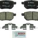 BOSCH BC1354 QuietCast Premium Ceramic Disc Brake Pad Set - Compatible With Select Lexus CT200h; Pontiac Vibe; Scion iM, tC, xB; Toyota Corolla, Matrix, Prius, Prius Prime, Yaris; REAR