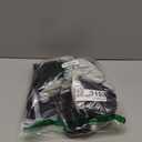 SUNFURA Full Body Dog Coat - Warm Fleece Jacket for Large Dogs, Turtleneck Winter Coats with Harness, Reflective Dog Snowsuit Windproof Puffer Jackets with Legs for French Bulldog, Black L