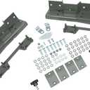 ALMULOO Rear C Notch Kit Compatible with 2007-2013 Chevy Silverado GMC Sierra 1500 6LUG 2WD 4X4 Replacement for 301360C Steel Powder Coated Gray