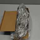 Christmas Net Lights, 510 LED Large Outdoor Net Mesh Lights for Bushes 28x5 ft, 8 Modes Waterproof Twinkle String Light Connectable for Christmas Hedge Yard Garden Party Decor, Warm White