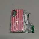 Compatible with Samsung Galaxy S25 Glossy Case for Girl Boy Full Body Design Soft Silicone Drop Shock Scratch Protection Crazy Pattern Red and Pink Stripes Geometric Vertical Line