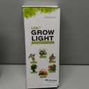 Led Grow Lights, 4 Heads Red Blue Plant Light with Clamp for Indoor Plants & Seed Starting, 10-Level Dimmable, Auto On Off, Timing 3 9 12Hrs