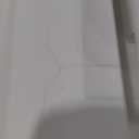 Fredbeck 42in x 84in White Glass Barn Door with 7FT 84inch Sliding Doors Hardware Kit Included & Handle,PVC Surface,Need to Assembly,Water-Proof