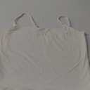 SUUKSESS Women Sexy Square Neck Tank Top Summer Y2K Going Out Basic Cami Shirt (XL, 01 Cream White)