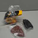 Mellif Cordless Detail Sander Compatible with Dewalt 20V MAX Battery (Tool Only), Brushless Corner Sander with 12,000 OPM Speed, 10PCS Sandpapers, Dust Collector, for Tight Space, Metal, Woodworking