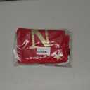 HYTENSUN Letter Christmas Stockings 15.6 Inches Monogram Red Velvet with Bell Xmas Stockings Classic Personalized Stocking Decorations for Family Holiday Season Decor