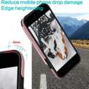 for iPhone 7 Plus/8 Plus 5.5" phone case[Compatible with magsafe][RFID Blocking Leather][Magnetic 2-in-1 Detachable][Back Flip Folio wallet]Shockproof Men Women Cover Apple 8Plus/SE2 Rose Gold