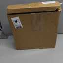 Acrylic Serving Tray with Handle Needlepoint Clear Decorative Tray Countertop Organizer for Home Bathroom Office (9"x 9")