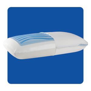 Sealy Dreamlife King Size Memory Foam Cooling Pillow with SealyChill Cooling Gel, Removable Machine-Washable Cover, Made in The USA, White Sealy Dreamlife King Size Memory Foam Cooling Pillow with SealyChill Cooling Gel, Removable Machine-Washable Cover, Made in The USA, White