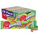 Airheads Xtremes Belts Candy, Rainbow Berry, 3 Ounces (12-Pack) Individually Wrapped Bulk Chewy Candy, Artificially Flavored EXP: 11/2027