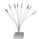 Cube Base 8Branch Tree Style Memo/Card/Paper/Photo Holder Table Number Holder for Wedding Party