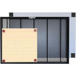 Upgrade Oxide Coating Honeycomb Working Table 460x346mm, Laser Honeycomb Bed with Magnets and Anti-Slip Pads for Falcon A1 and A1 Pro，Honeycomb Working Panel18.1"x 13.6"x 0.6"
