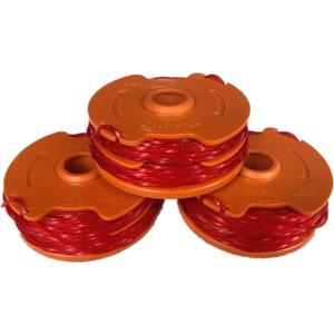 2 x LBK Replacement Spool for Worx WA0007, Made in USA, 3 Pack