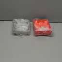 Jingmore 50 Pcs Charcuterie Boxes with Clear Lids 5'' Disposable Square Dessert Boxes Paper Food Box Bakery Containers for Party Cake Cookie Sandwich (Red)