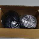 JGIRL Unbreakable Plastic Drinking Glasses, Set of 6, Shatterproof Drinking Cups, Plastic glass cup,16 oz plastic Tumbler Cups,Dishwasher Safe (Grey)