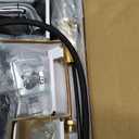 Delta Nicoli Chrome Bathroom Faucet with Sprayer, 8 Inch 3 Hole Widespread Bathroom Sink Faucet with Pull Out Sprayer, Push-Pop Drain, Chrome 35849LF-PD