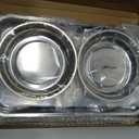 3 Pieces Magnetic Trays with 8LBs Telescoping Magnetic Pick-up Tool Set, 9.5" Rectangle, 2 Pieces 4" Stainless Steel Magnet Parts Tray for Screws, Sockets, Bolts, Mechanic's