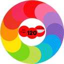 120 Pieces Colorful Large Dry Erase Dots Circles 11 Inch Removable Vinyl Table Stickers Wall Decals Spots with 16 Pieces Whiteboard Markers for Classroom Teacher Students Home Desk Wall