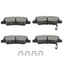 SCITOO D1544 Semi-Metal Brake Pads Kits Rear Fit For Hyundai 2011-2018,For Kia 2012-2017