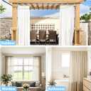41 to 165 Inch Tension Curtain Rod No Drill Gold Shower Curtain Rod Extra Long Heavy Duty Tension Rod for Windows, Patio, Bathroom - Renter Friendly Adjustable Curtain Rods