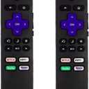 (2 Pack) Remote Control Replacement for Westinghouse Roku TV