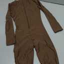 Women Long Sleeve Workout Jumpsuit Zip Front Sport Jumpsuits One Yoga Rompers Sexy Control One Piece Bodycon (Medium)