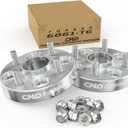 Customadeonly Forged 4x100 Wheel Spacers 25mm Hubcentric  M12x1.5 Studs, 56.1mm to 54.1mm Bore Conversion  Fits Honda(2pcs CNC Aluminum)