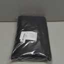 NICETOWN Black Blackout Curtain Blinds - Solid Thermal Insulated Window Treatment Blackout Drapes/Draperies for Bedroom (2 Panels, 42 inches Wide by 63 inches Long, Black)