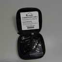 Bluetooth Headset, V5.0 Ultralight Wireless Headphone Cell Phone Earpiece with Mic Headsetcase,Volume Control, Handsfree Earbud,Compatible with Android/iPhone/Smartphones/Laptop (Black)