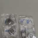 Lid Support Hinge, Folding Lid Stay Hinge, Lid Lift Up Stay Buffer Damper for Kitchen Cabinet Door Cupboard Toy Box (Pack of 2)