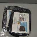 2 x Electronics Charger Organizer - Travel Cable Case for Cords, Chargers, and Tech Accessories (Black)