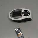 GiveBest Programmable Space Heater with LED Display, Remote Wall Outlet Electric Heater with Thermostat and Timer for Home Office Bathroom Indoor Use, Small Plug in 450 Watt Heater, ETL Listed