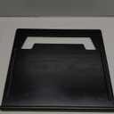 Essential Steering Wheel Tray - Car Table for Meal, Multipurpose Steering Wheel Table for Travelers, Table and Laptop Holder, Laptop Tray for Work (Regular (15x14), Matte Black)