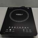 Portable Induction Cooktop, Countertop Burner with Multi-Function, 2200w Electric Stove with Easy Clean Glass, 8 Modes Sensor Touch Cooker (GU3)