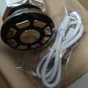 INIA 3-in-1 Red Light Therapy for Face and Neck Beauty Device for Puffiness & Skin Firming Skincare Tool (White)