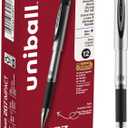 Uniball 207 Impact Gel Pens, Pack of 12 - 1.0mm Bold Point Pens - School and Office Supplies