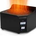 1500W Portable Dry Hot Air Heater for Sauna Tent, Electric Dry Steam-Free Sauna Heater with Adjustable Temp & Timer, Fast Heating Hot Air Generator for Home Personal Spa Therapy (120V) UL Standards