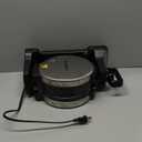 Waffle Maker, Double Belgian Waffle Maker 180Flip, 1400W Waffle Iron 8 Slices, Rotating & Nonstick Plates with Removable Drip Tray for Easy Clean, Stainless Steel, Locking Buckle & Cool Touch Handle