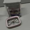 French Fry Cutter 4-in-1, Potato Cutter for Fries, Onion Dicer, Food Chopper & Apple Slicer  Manual Hand Vegetable Cutter with 4 Blades