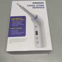 Upgraded Electric Tonsil Stone Remover Gentle Precise and Safe Removal with 3-Type Adjustable Suction & LED Light Food-Grade Material,Rechargeable & Waterproof
