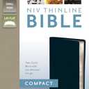 NIV, Thinline Reference Bible, Bonded Leather, Navy, Red Letter Edition