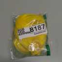 Yellow Hair Extensions for Braids Ponytail Extension 2 Packs, 20 inch Crazy Hair Day Accessories for Women, DIY Festival Wacky Rave Braids,Tinsel Mixed