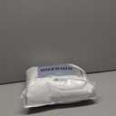 Premium Microfiber College Dorm Room Bed Skirt Twin XL 39" x 80", Extended 36" Drop, Split Corner Dust Ruffle, Wrinkle Resistant Durable Easy Care, White Solid